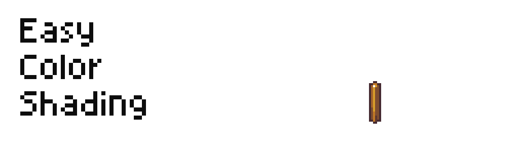 Easy Color Shading Script for Aseprite