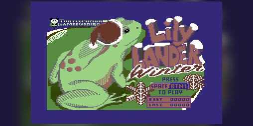 Cover image for Lily Lander Winter (C64 DRM Edition)