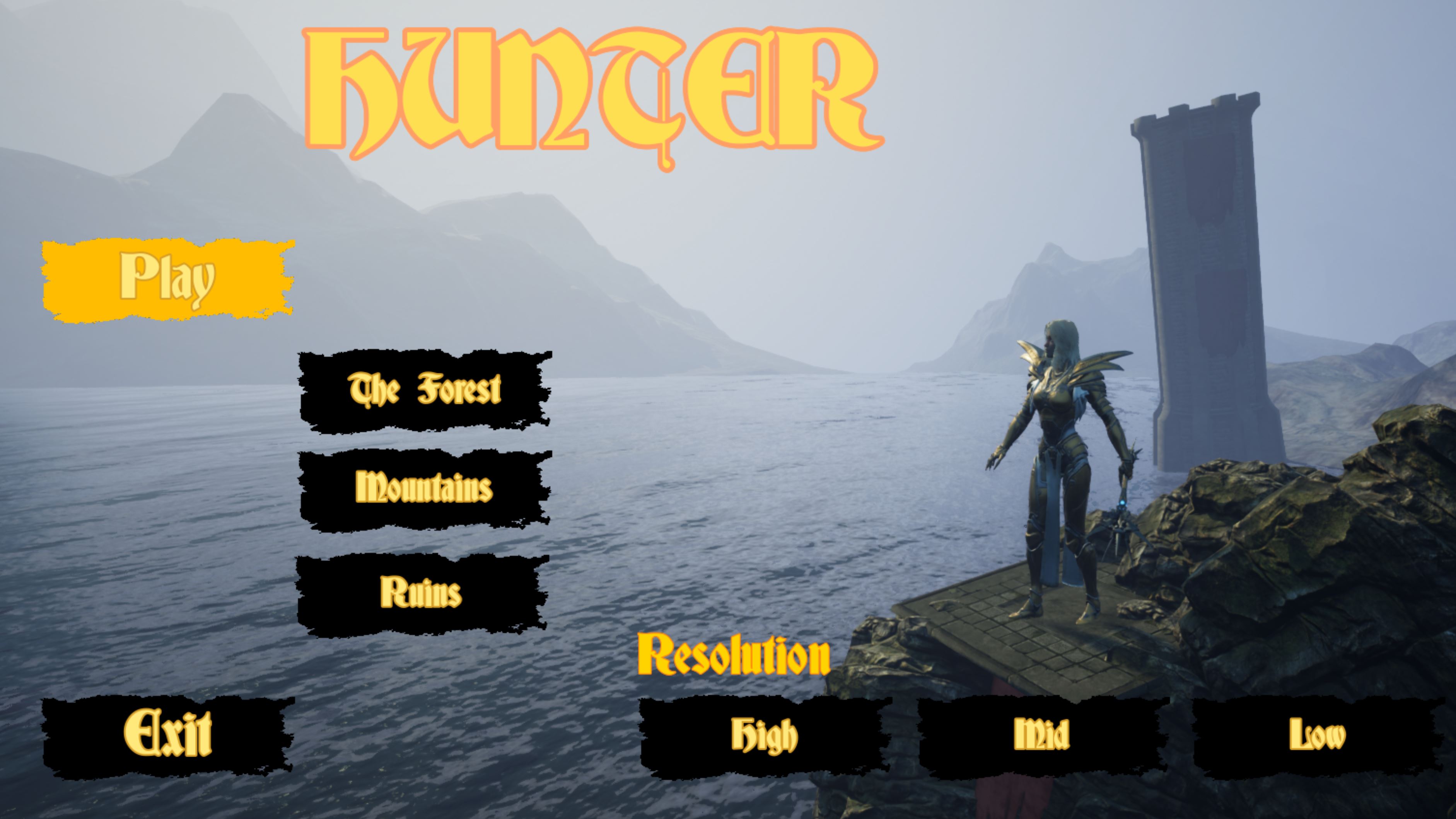 Cover image for The Hunter