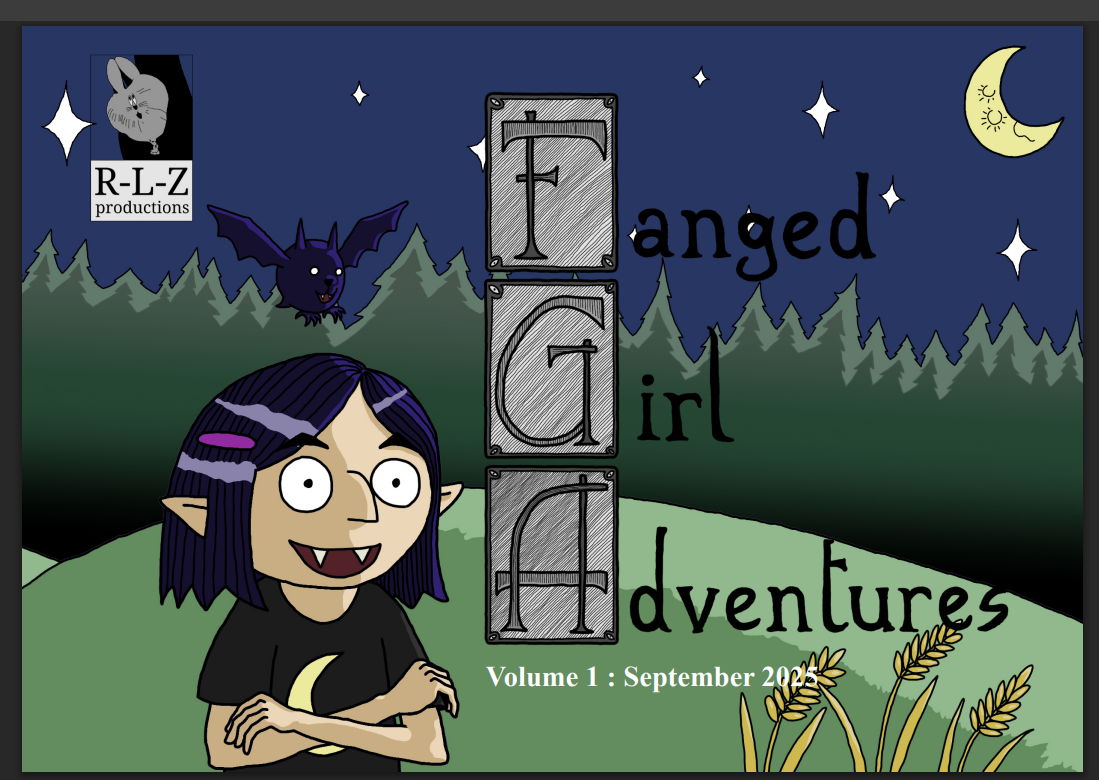 Cover image for Fanged Girl Adventures vol.1