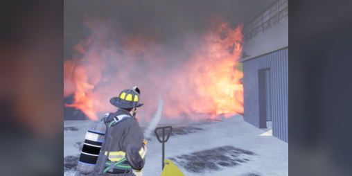 Cover image for Firefighting : Into The Flames