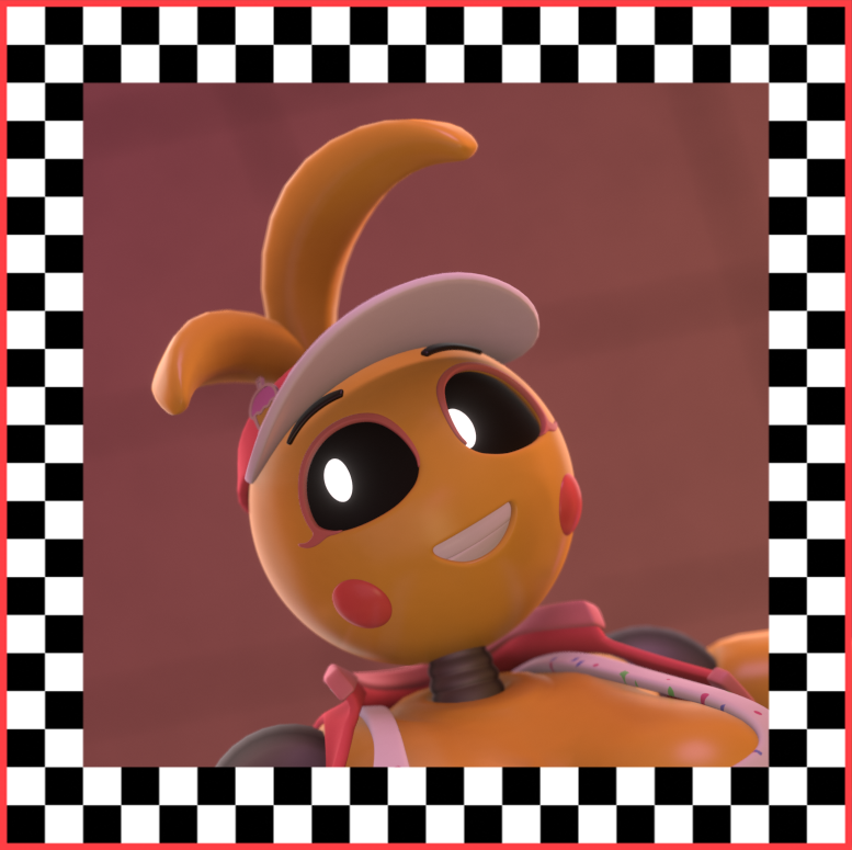 Cover image for Waitress Toy Chica 3D Model