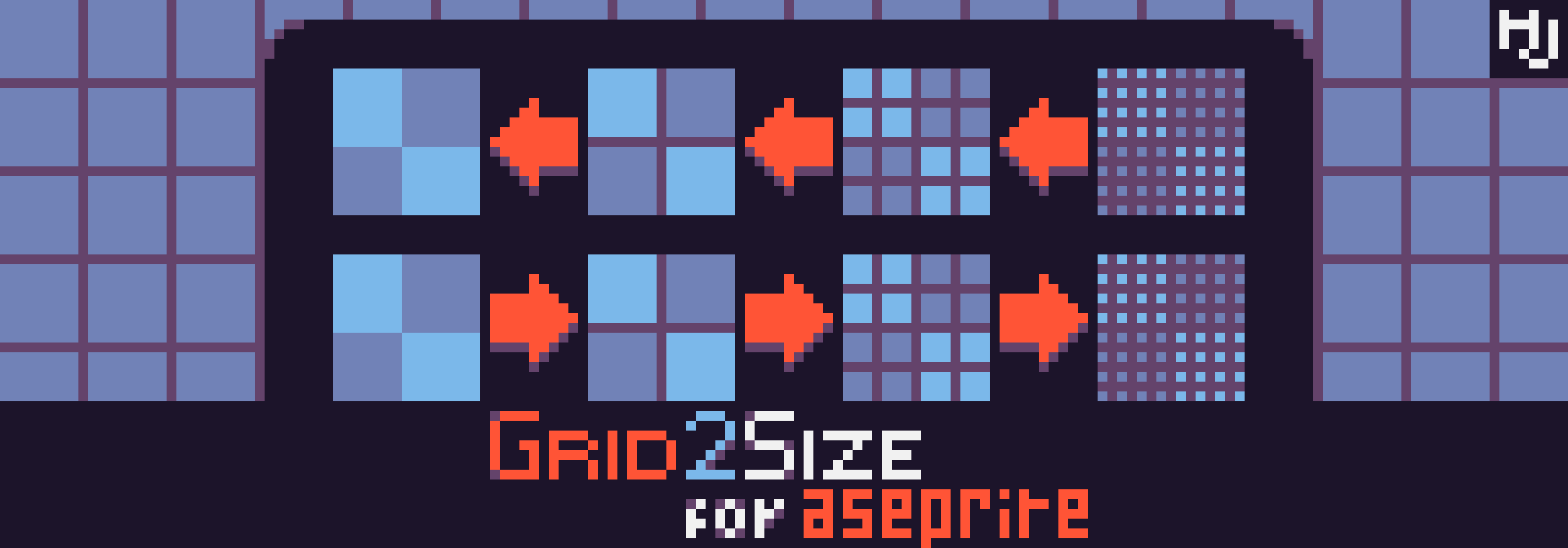 Grid2Size for Aseprite