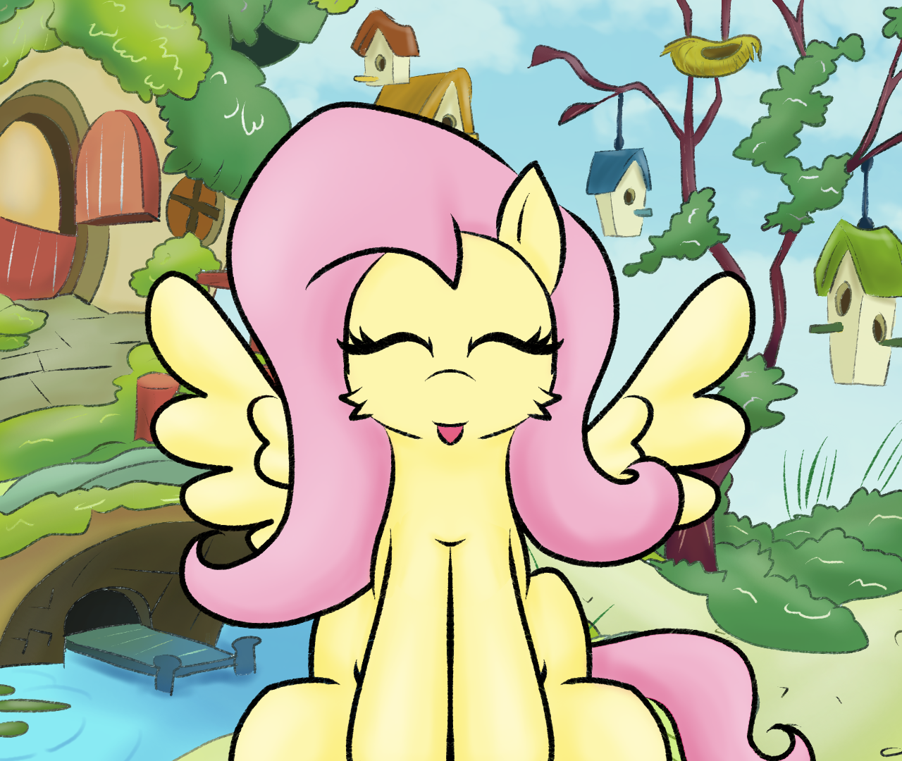 Cover image for Boop Fluttershy!