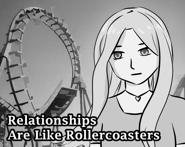 Cover image for Relationships Are Like Rollercoasters