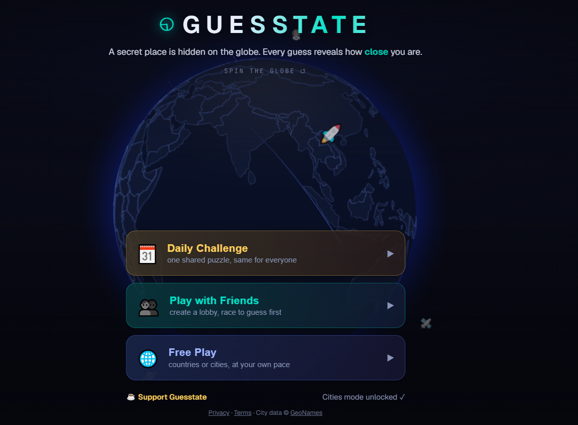 Cover image for Guesstate