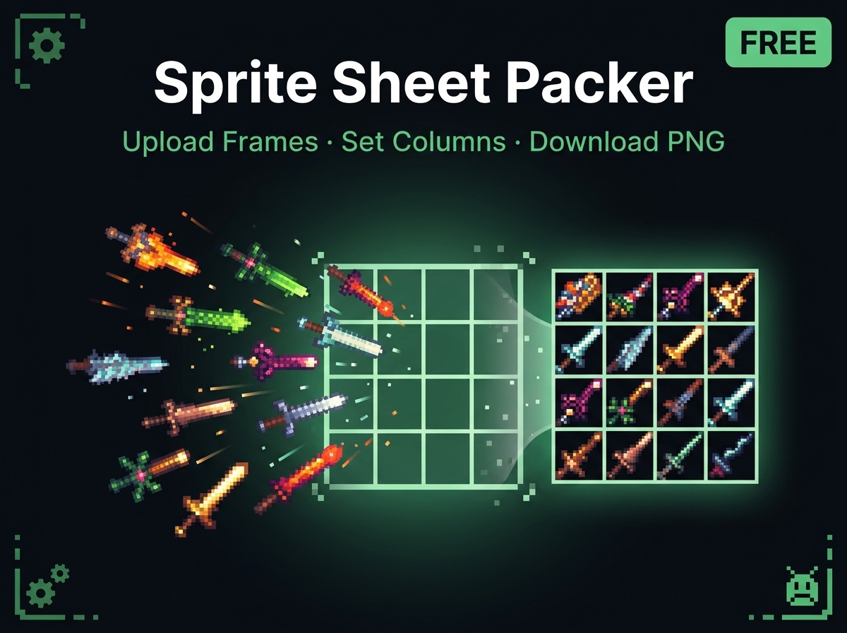 Loading Sprite Sheet Image Sprite Sheet Packer - Free Browser Sprite Packer by ORHstudio