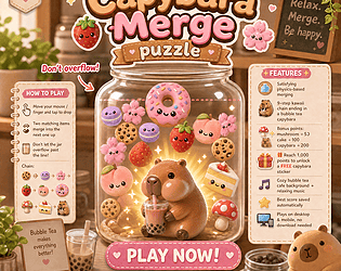Capybara Merge [Free] [Puzzle]