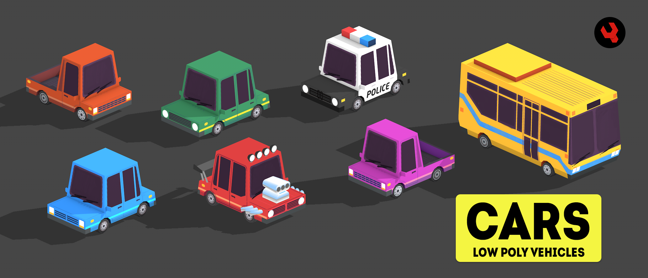 Low Poly Cars By Devilswork Shop - roblox mods car