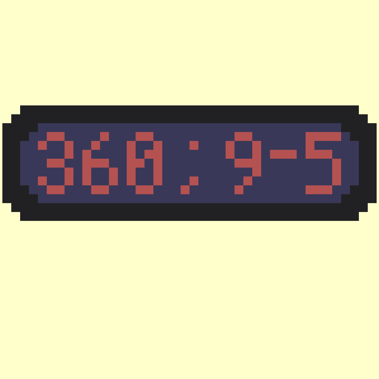 Vfvg 360; 9-5 by Monologued