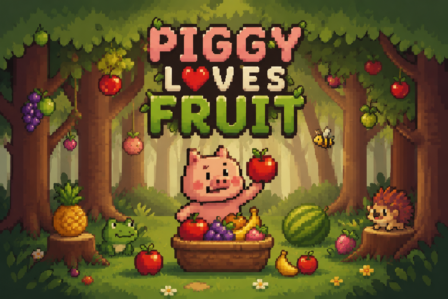Cover image for Piggy Loves Fruit