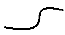 Bezier curve unadorned