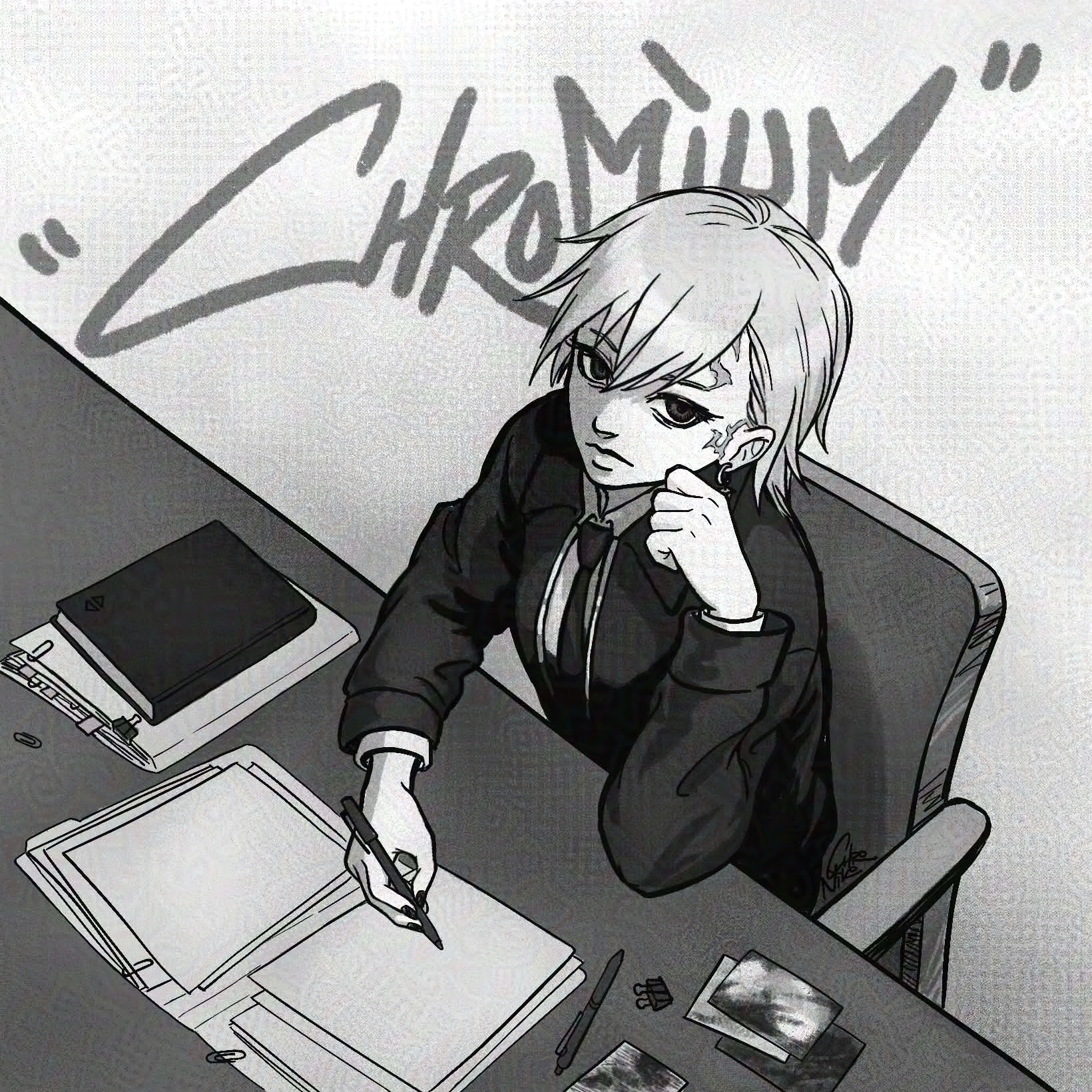 chromium's desk chromium's desk