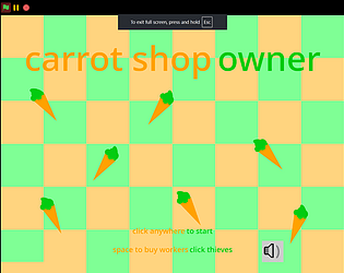 carrot shopowner [Free]