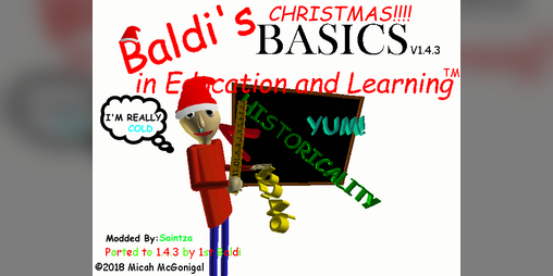 Cover image for Baldi's Christmas Basics 1.4.3 Port V1
