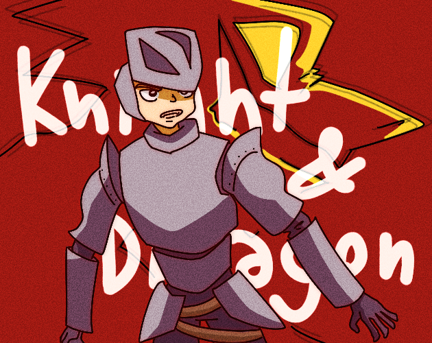 Cover image for Knight and Dragon