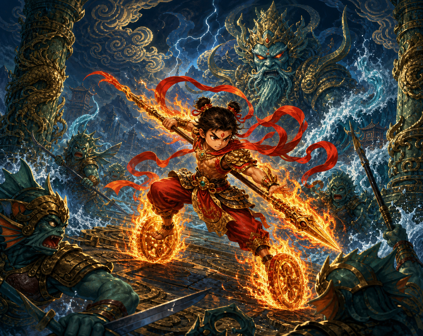 Cover image for Nezha: Relic Riot