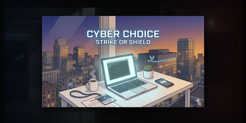 Cover image for Cyber Choice: Strike or Shield