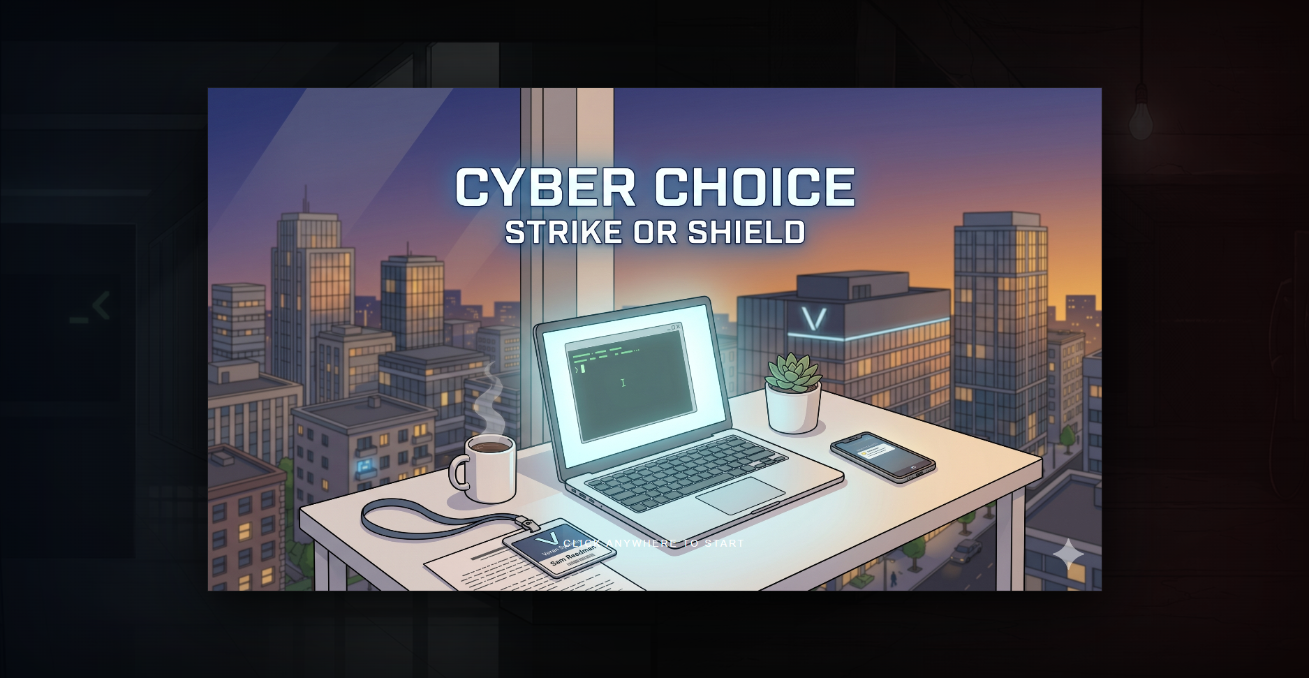 Cover image for Cyber Choice: Strike or Shield