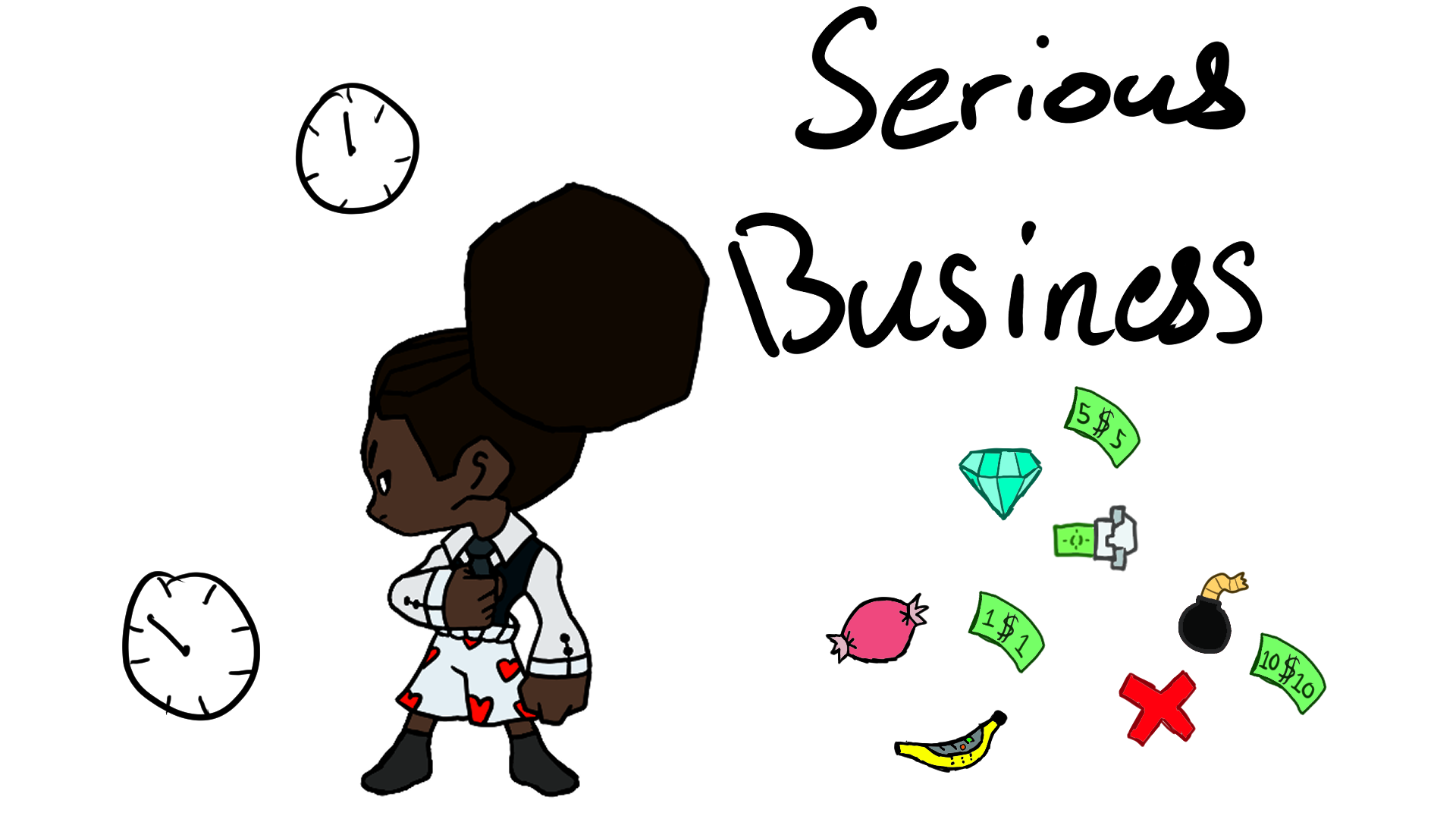 Cover image for Serious Business