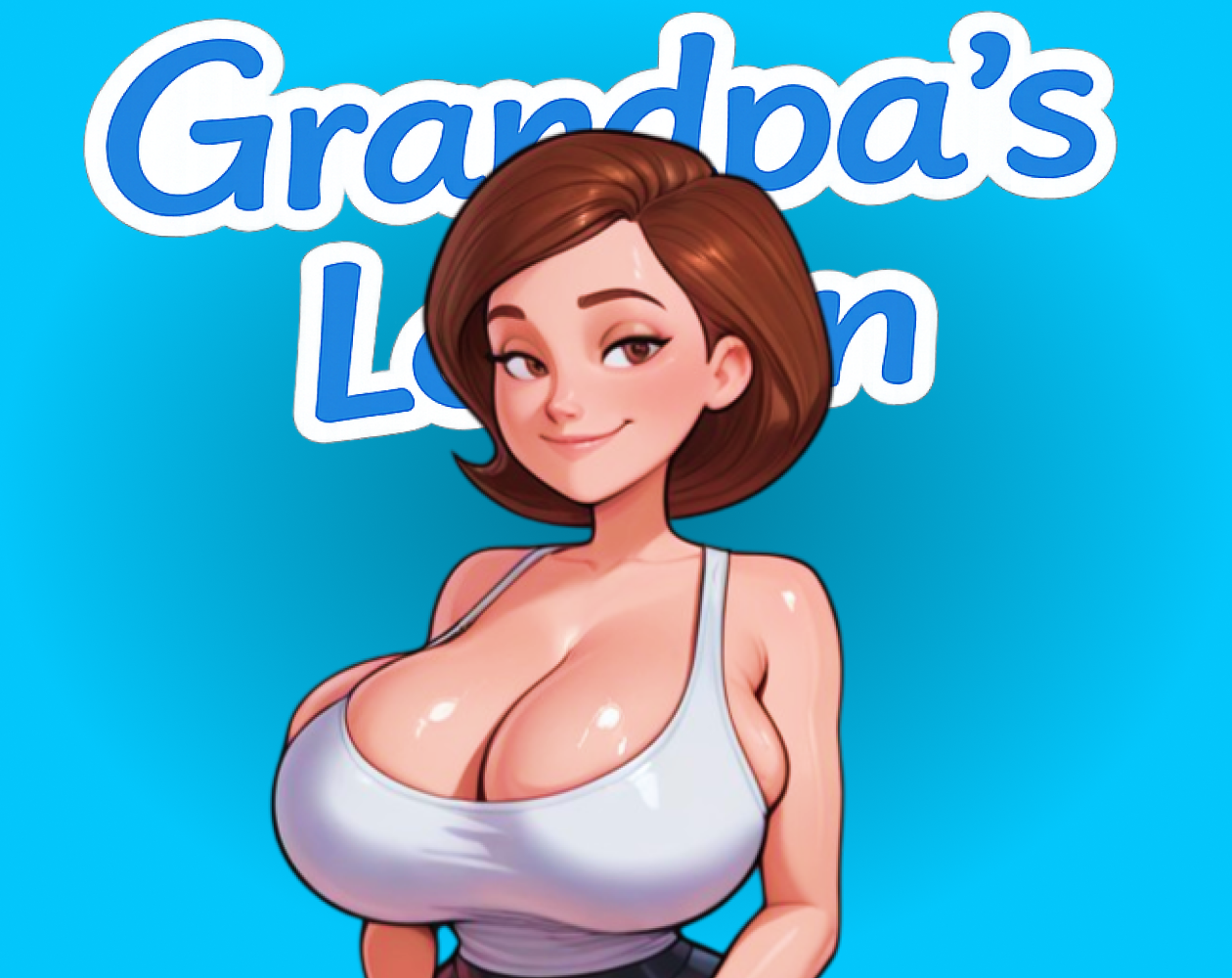 Cover art for Grandpa's Lesson by NOHope_AI — adult visual novel