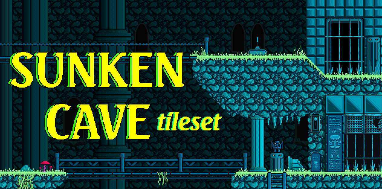 Sunken Cave Tileset