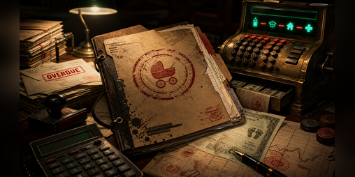 Cover image for Born Into Debt