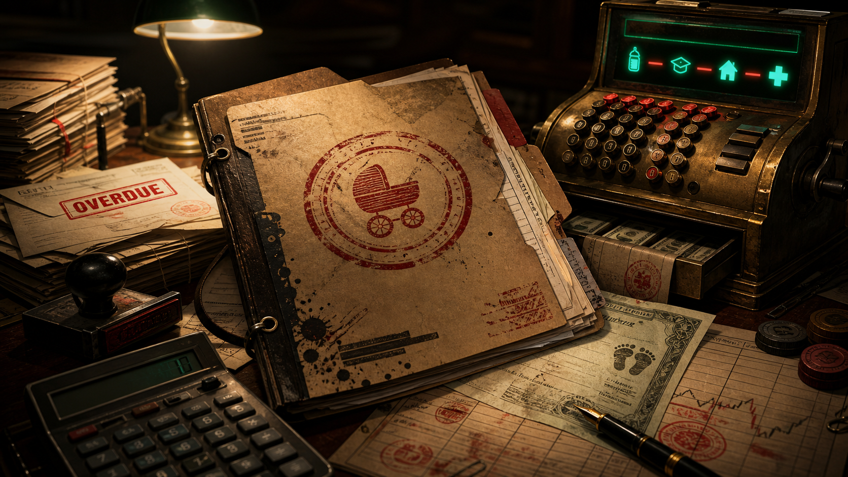 Cover image for Born Into Debt