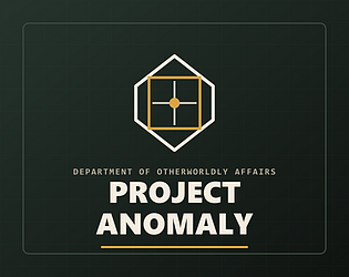 [PROJECT ANOMALY]