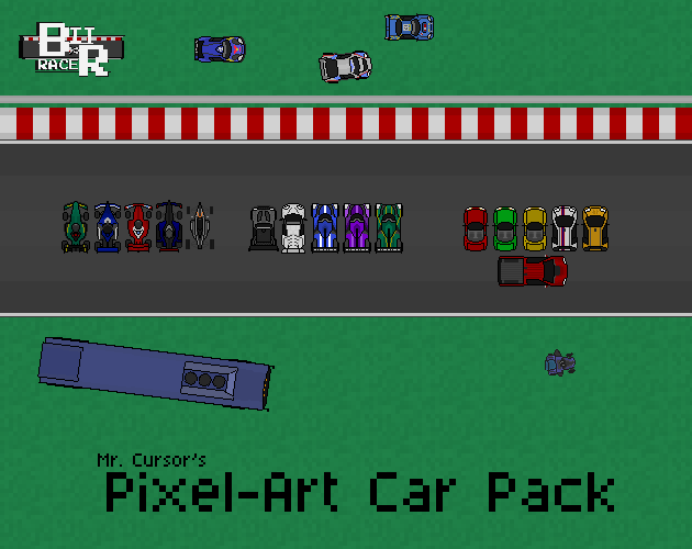 Pixel-Art Car Pack
