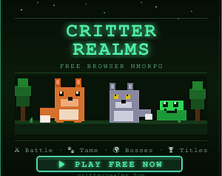 Critter Realms - Online [Free] [Role Playing]