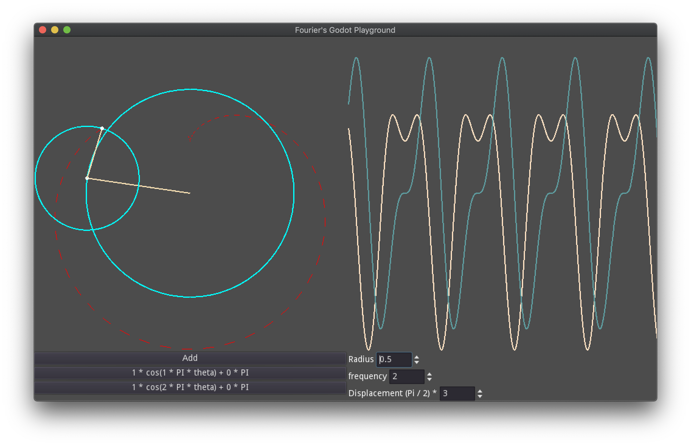 Fourier godot playground mac os catalina