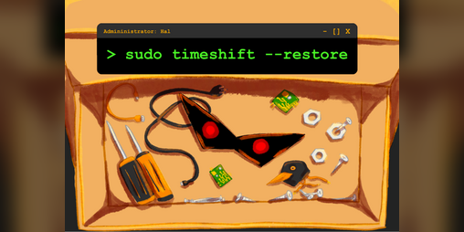Cover image for sudo timeshift --restore