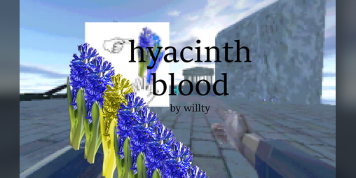 Cover image for hyacinth blood