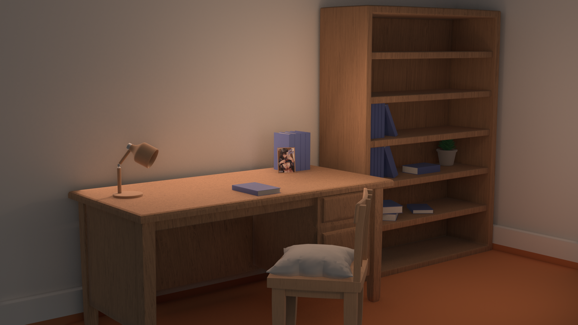 Cozy Study Asset Pack
