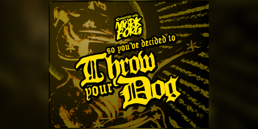 Cover image for So You've Decided To Throw Your Dog