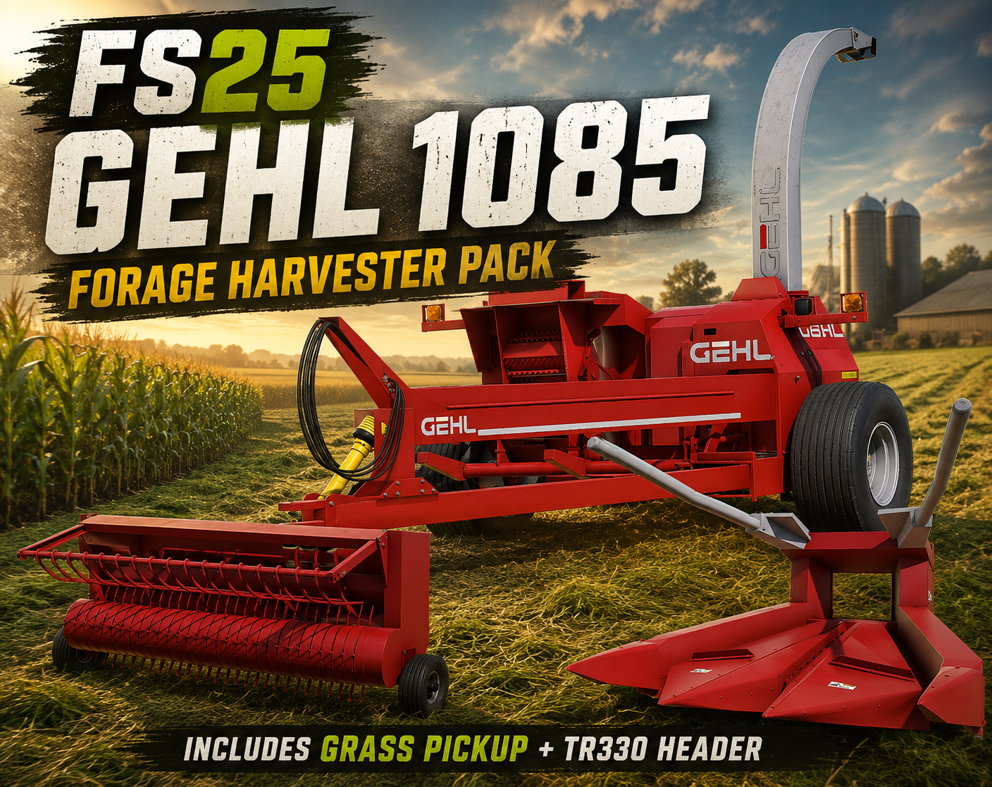 Cover image for Gehl 1085 Forage Harvestor