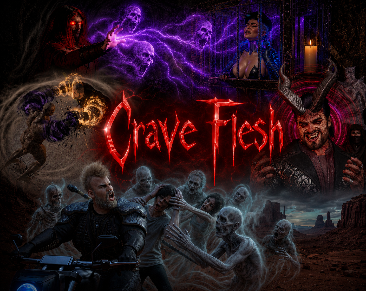 Cover image for Crave Flesh (NSFW)