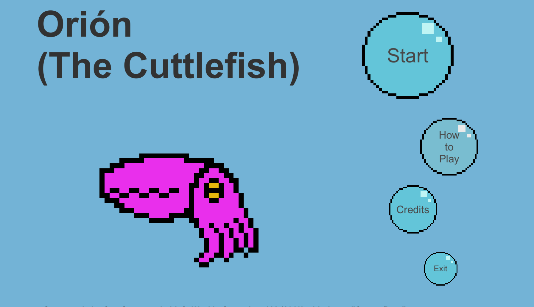 Orion The Cuttlefish Mac OS