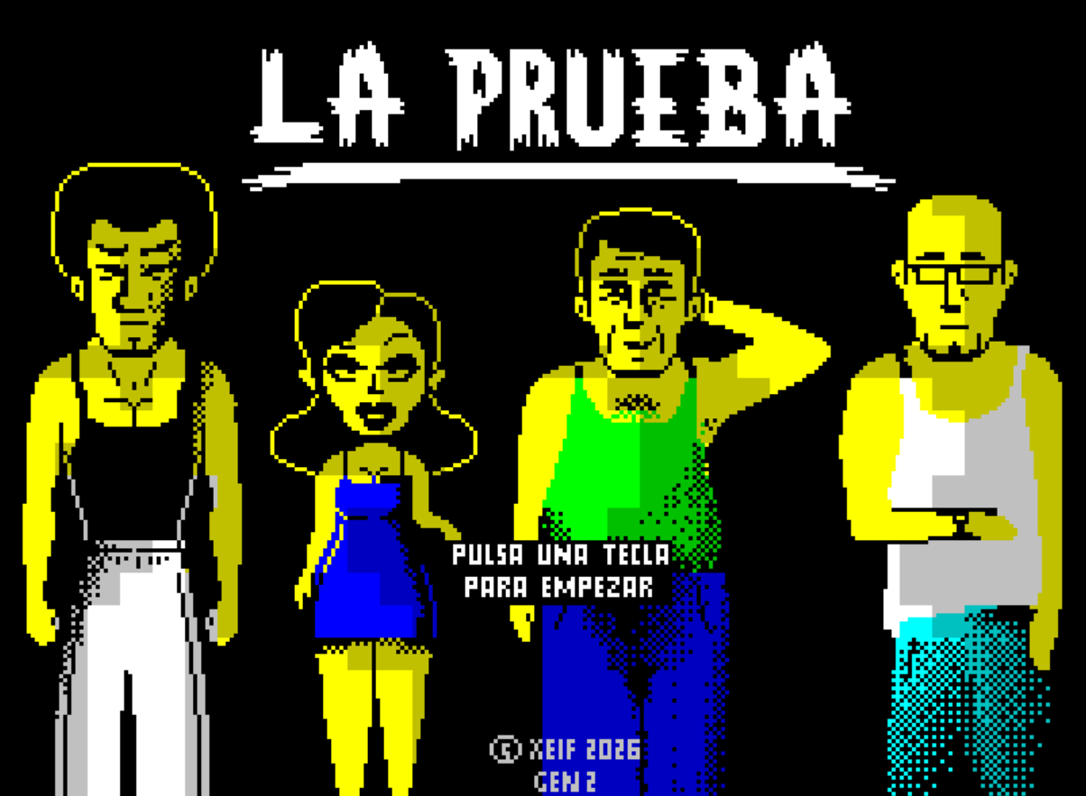 Cover image for LA PRUEBA - ZX Spectrum