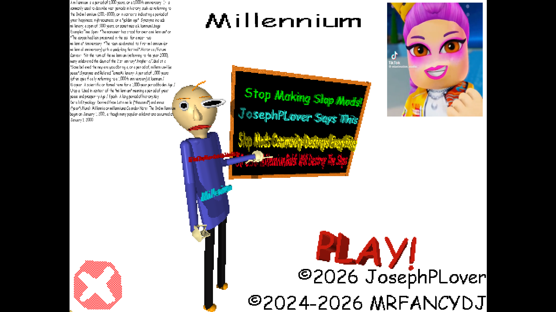 Cover image for Millennium reupload