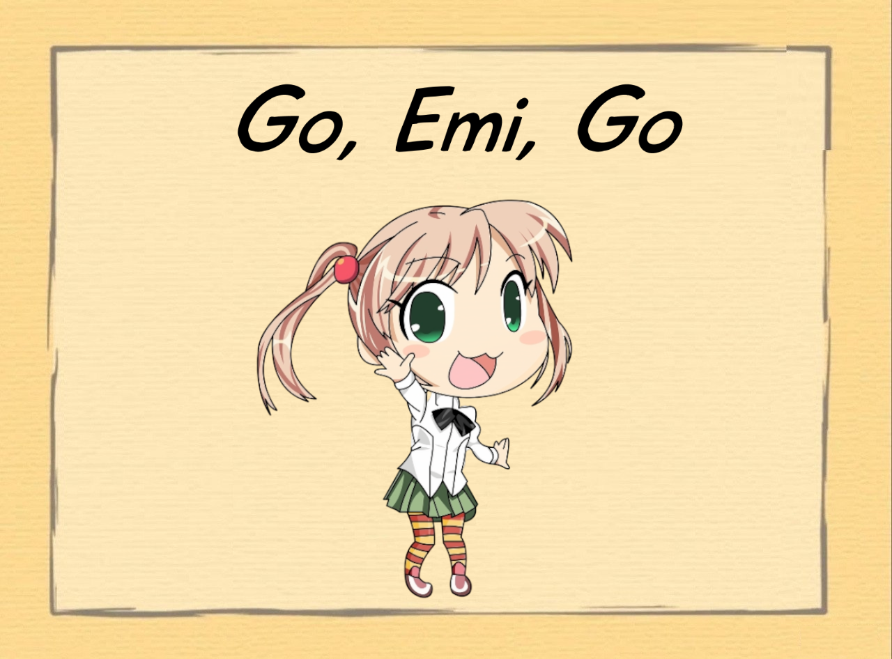 Cover image for Go, Emi, Go - Katawa Shoujo Fan Game