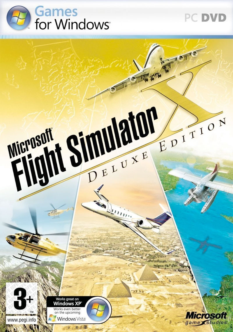 Microsoft Flight Simulator X Demo by HUMANWASTE studios