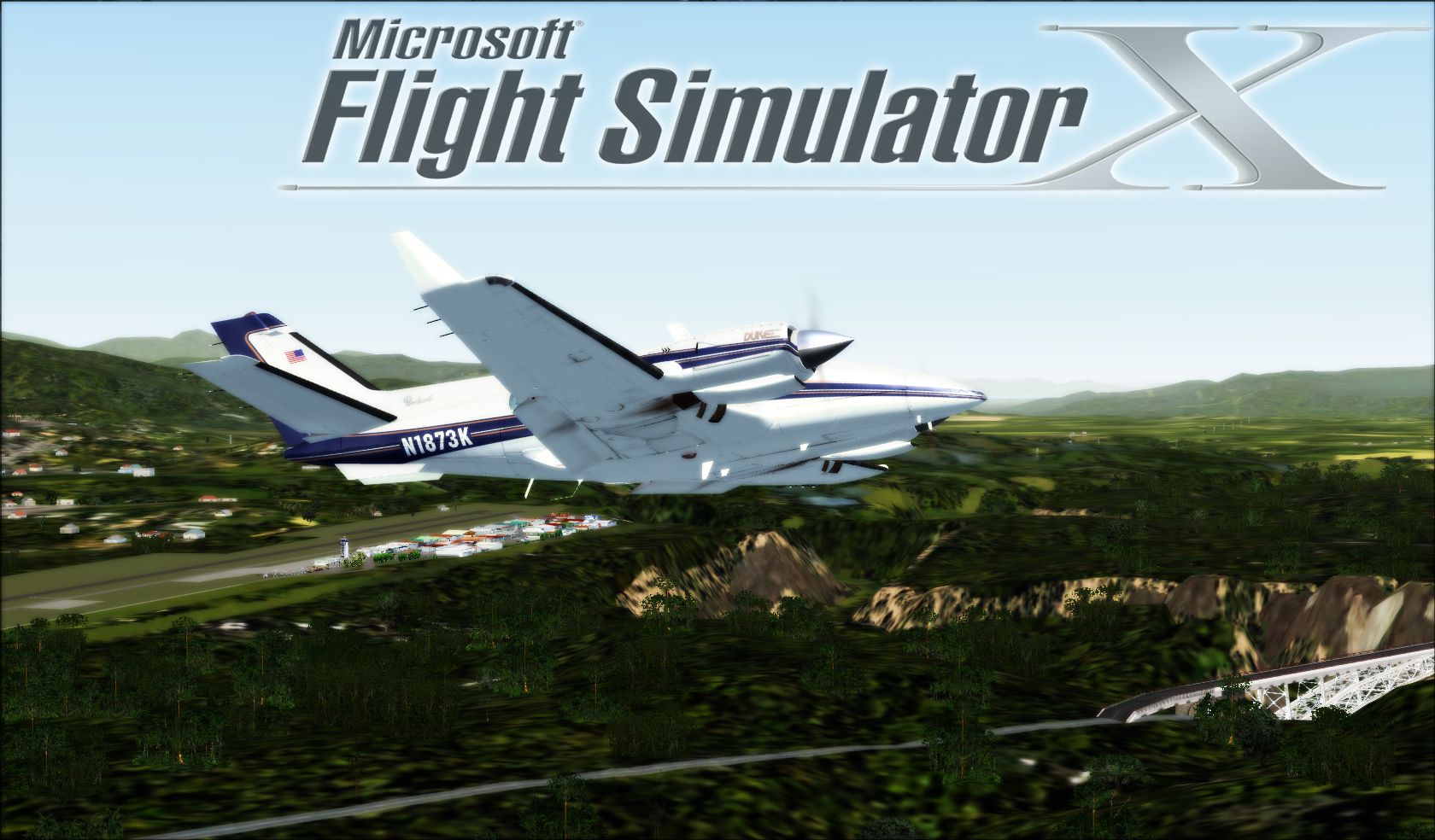 Microsoft Flight Simulator X Demo by HUMANWASTE studios
