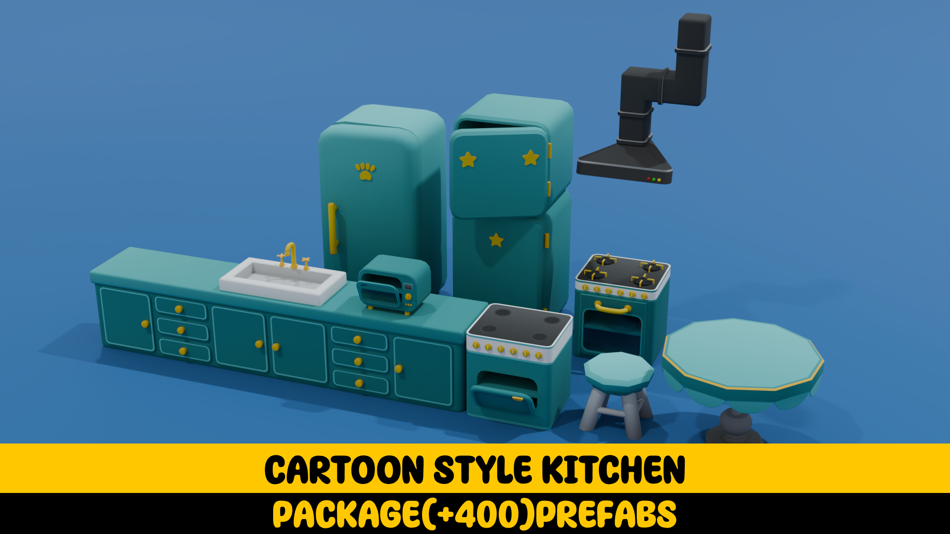 Cartoon Kitchen Package