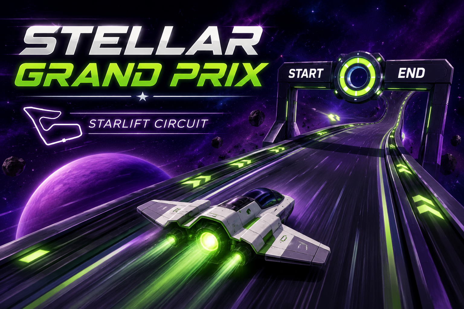 Stellar Grand Prix by Cleo Aguiar