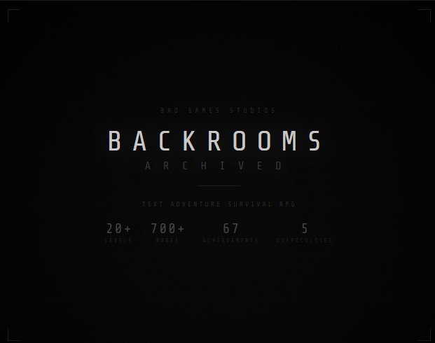 BACKROOMS: ARCHIVED cover