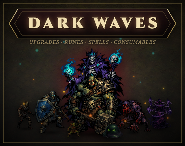 Cover image for DARK WAVES