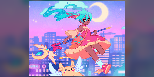 Cover image for Moonlight Miko vs. The Astral Troublemakers