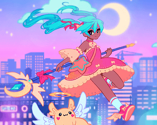 Cover image for Moonlight Miko vs. The Astral Troublemakers